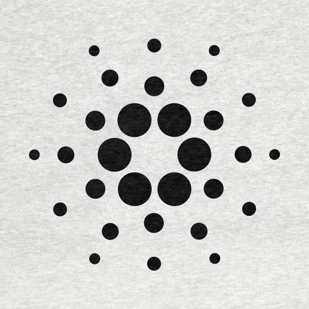 Cardano Coin Logo by CryptographTees